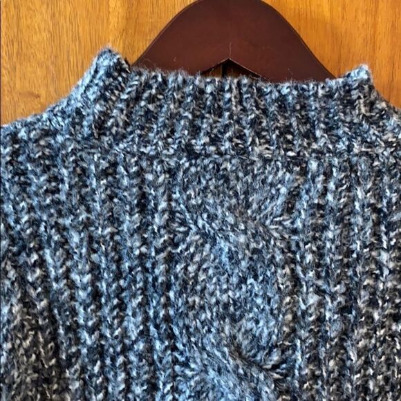 Top Shop Soft Blend‎ Vertical Cable Crew Sweater S - Picture 6 of 14